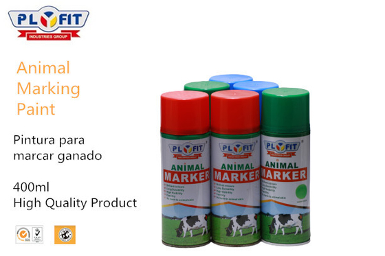 Plyfit Peintura de marcação de gado cauda de animal pintura acrílica em spray altamente refletora