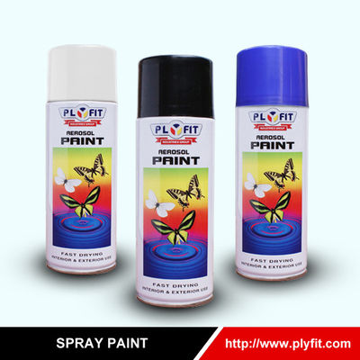 Artista acrílico Spray Paint dos grafittis do carro da pintura do aerossol do preto de EN71 TUV