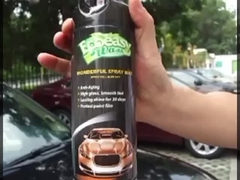Produtos suaves de limpeza automotiva, couro / pneus de carro, cera de pulverização de automóveis