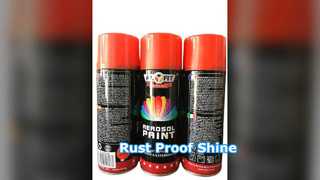 PLYFIT Tinta Spray Antiferrugem Alto Brilho 400ml