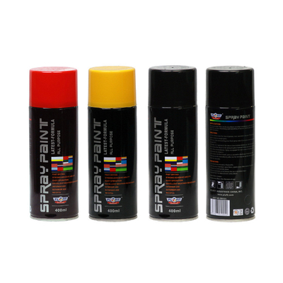 Pulverizador acrílico metálico da cor do carro do aerossol dos grafittis da pintura à pistola 400ml da mobília de Plyfit