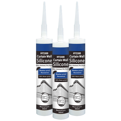 À prova de água neutro HY-3300 resistente UV PLYFIT do vedador do silicone da parede de cortina