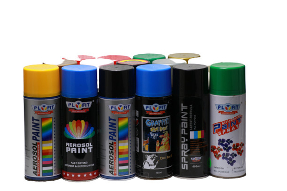 Pintura à pistola acrílica 400ml do aerossol dos grafittis de Plyfit metálica para a mobília do carro