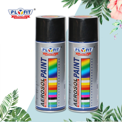 Do calor elevado acrílico da pintura à pistola do aerossol dos metais do OEM cor de prata de madeira 450ML