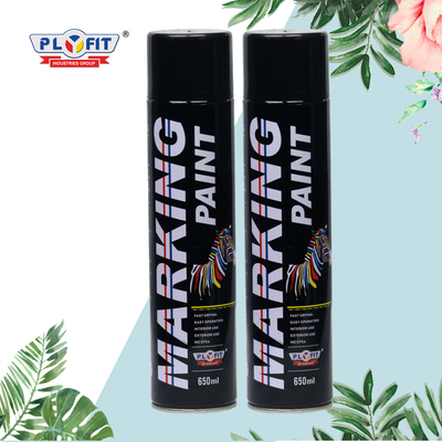 Linha pintura à pistola 750ml da estrada da prova do tempo do aerossol da pintura da marcação