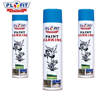 A linha resina acrílica de Plyfit 750ml da pintura à pistola 100% da marcação baseou a pintura da marcação de estrada