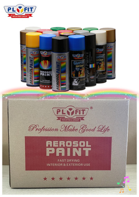 líquido da pintura de 400ml Matt White Acrylic Aerosol Spray para África do Sul