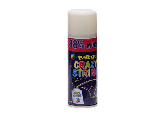 Comércio a granel Logotipo personalizado Cor Crazy Silly String Festa Eco-Friendly Aerosol Spray