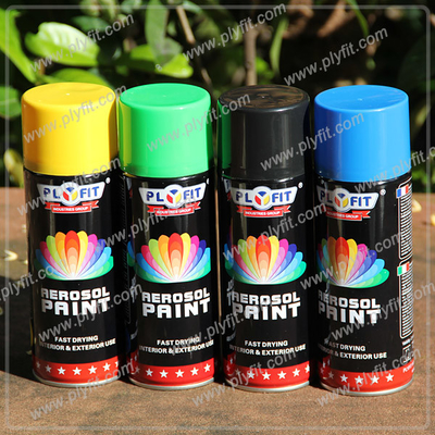 Resinas Ingrediente principal Todos os fins Graffiti Cor Crackle Spray Paint para madeira metal e mais rápido secar 400ml HB≥ Dureza