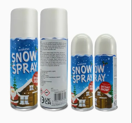 Festa ecológica Esprai de neve como neve real Não precisa de limpeza Não inflamável