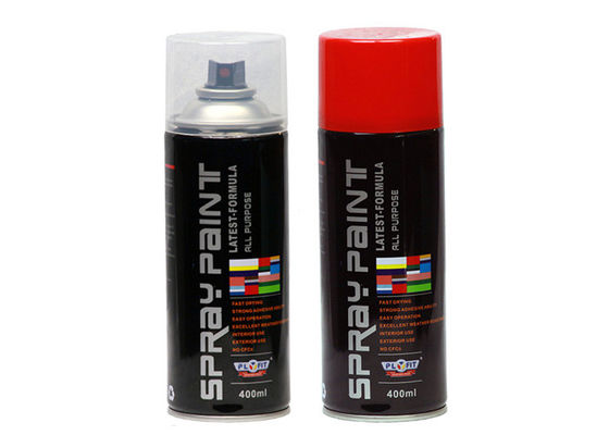 Tinta Spray Aerossol de Secagem Rápida para Madeira, Metal e Plástico Centenas de Cores Tamanho da Unidade 65*158mm Volume 400 ou 450ml