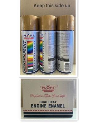 O multi ALCANCE metálico TUV da pintura à pistola do aerossol das cores 400G aprovou