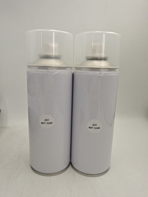 folha de Flandres seco rápido de Transprant 400ml EN71 do aerossol da auto pintura à pistola 245g acrílica