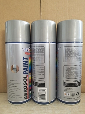 OEM de Tin Can do chapeamento do zinco da pintura à pistola 450ml do aerossol de EN71 Chrome