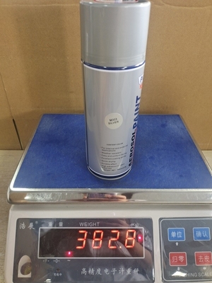 A pintura à pistola metálica seca rápida Siliver colore 300ml o folha de Flandres TUV