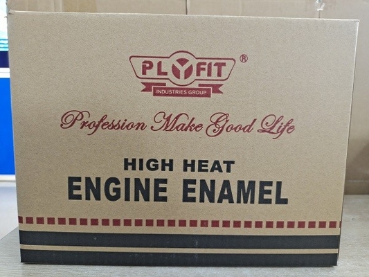 Azuis marinhos TUV da pintura à pistola 400ml PLYFIT do esmalte do motor de calor elevado