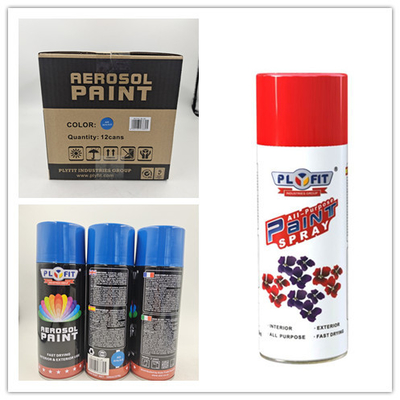 folha de Flandres TUV seco rápido da pintura à pistola 450ml do aerossol da ejeção 1.5g/S para o aço