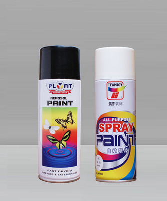 Várias cores da base acrílica do óleo da pintura à pistola de Chrome do aerossol