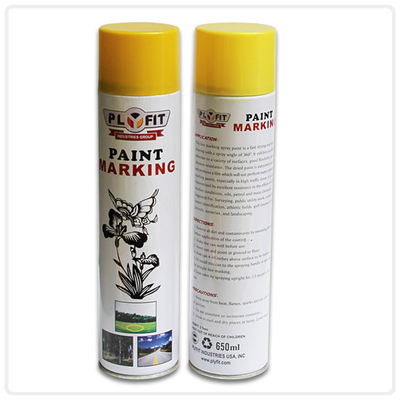 Linha acrílica pintura do pulverizador das várias cores do marcador para campos do parque de estacionamento/esportes