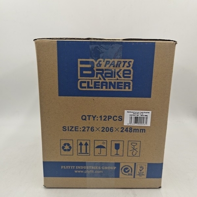 do carro rápido mais limpo da evaporação do pulverizador das peças do freio de 580ml Plyfit produtos químicos de limpeza