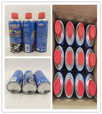 Lubrificante da oxidação do aerossol o anti pulveriza o removedor de oxidação 450ml de Plyfit oxida pulverizador da impermeabilização